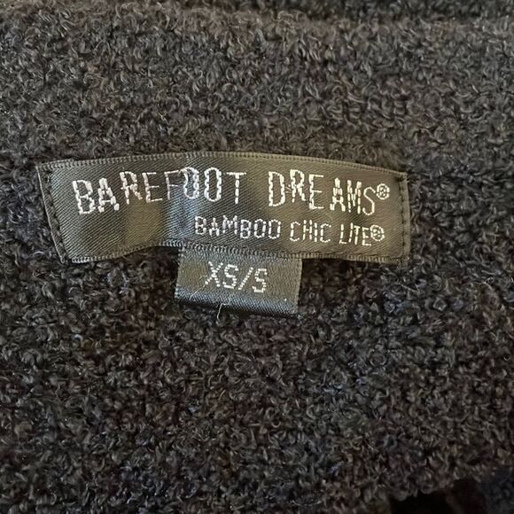 Barefoot Dreams Bamboo Chic Lite One Mile Cardigan Black XS - Picture 5 of 9